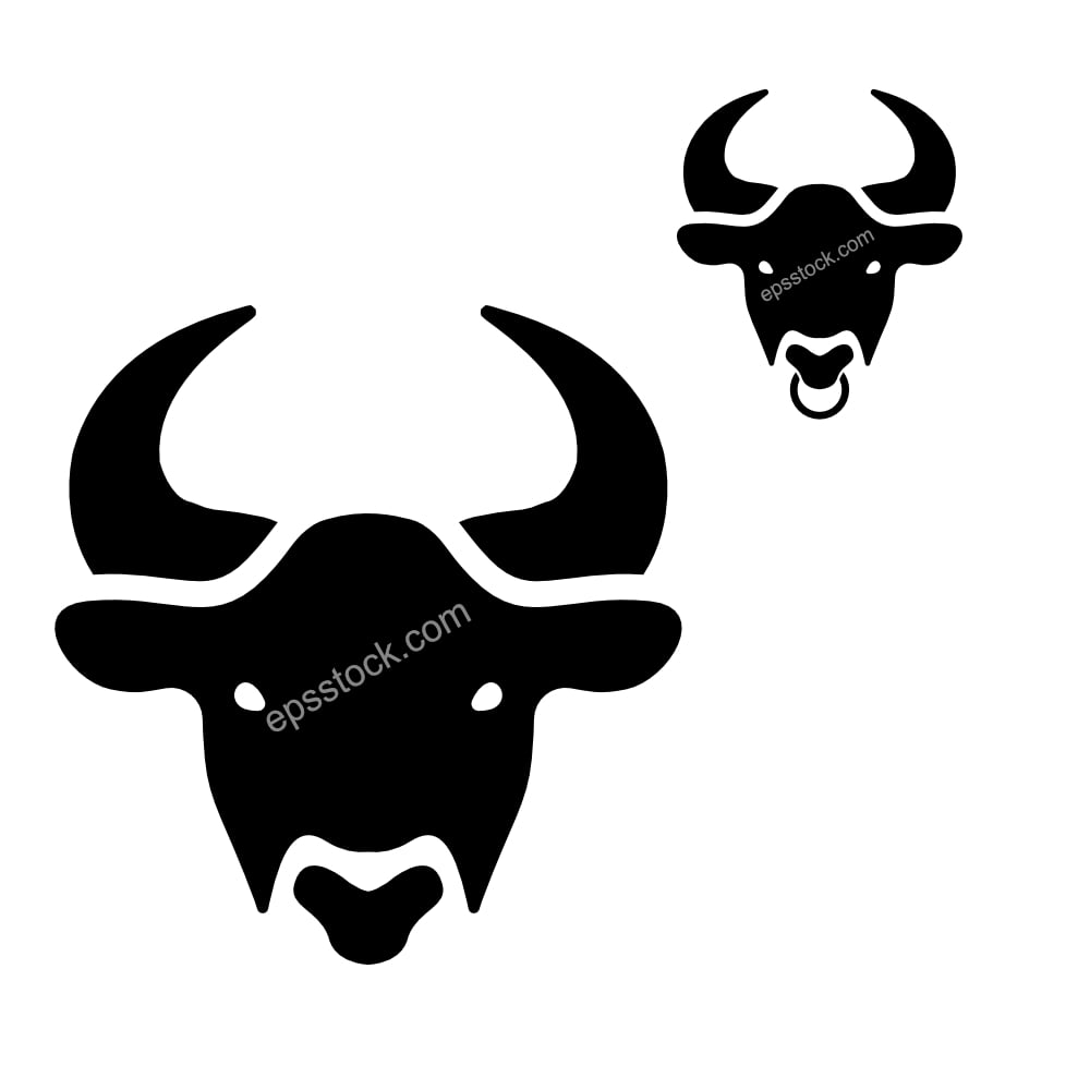 bull face