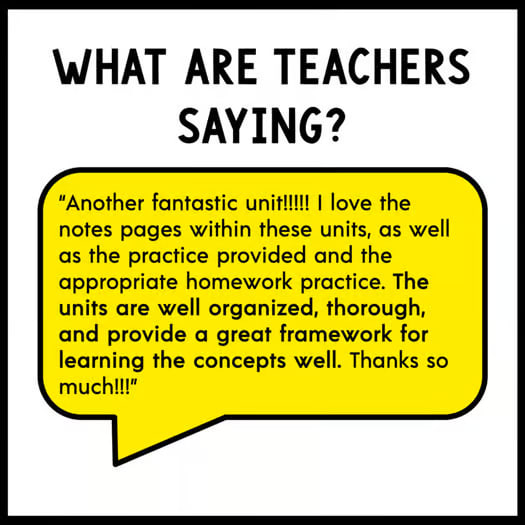 Systems of Equations Unit | Solving & Graphing Systems of Equations Notes