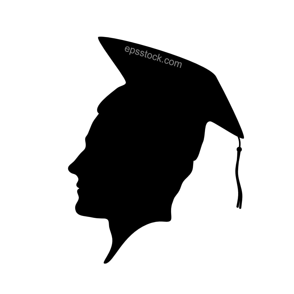 student in graduation