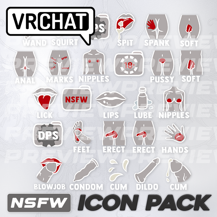 【 VRCHAT NSFW Icons 】