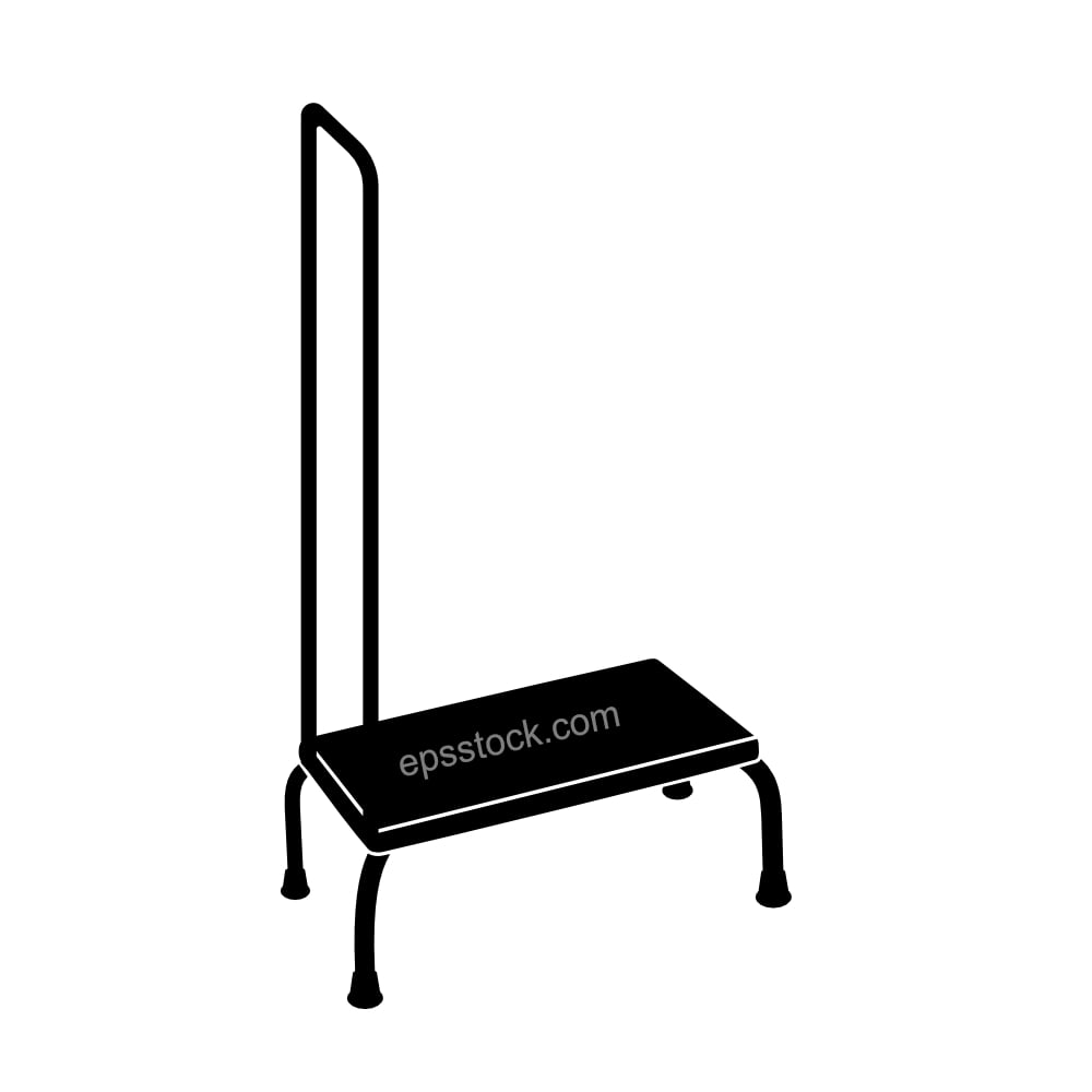 Shower Step Stool with Handle