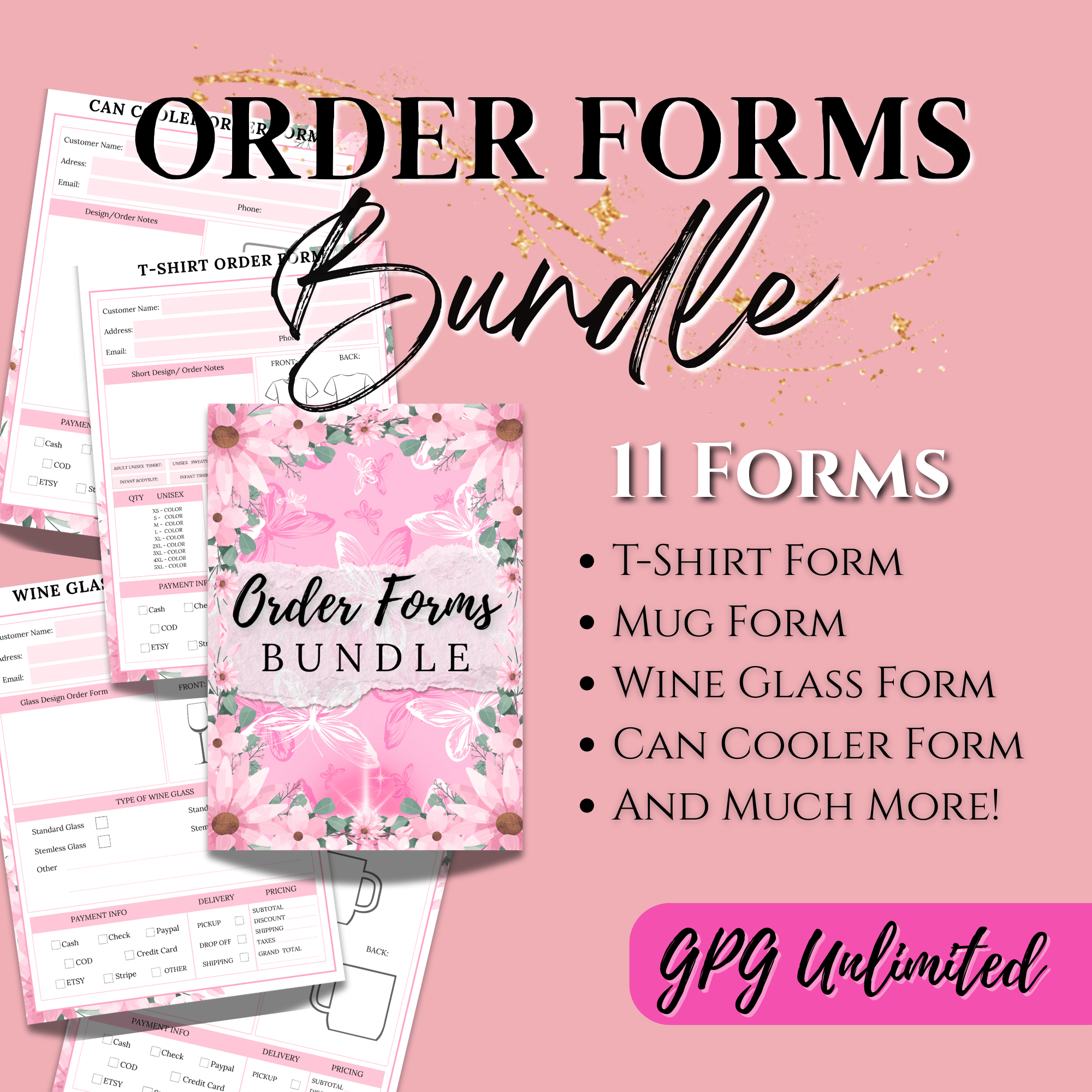 Insio Order Form Order Forms Bundle - Payhip