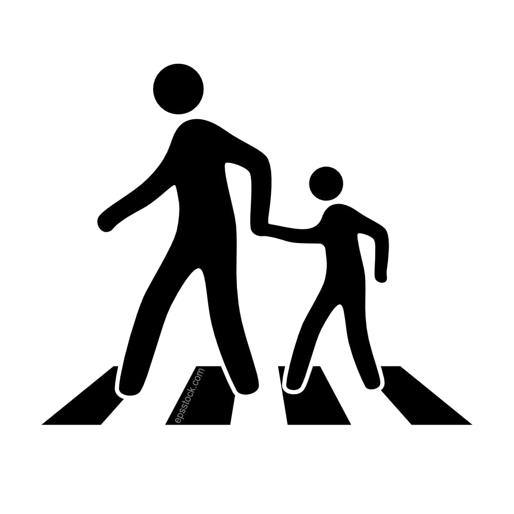 School crossing sign