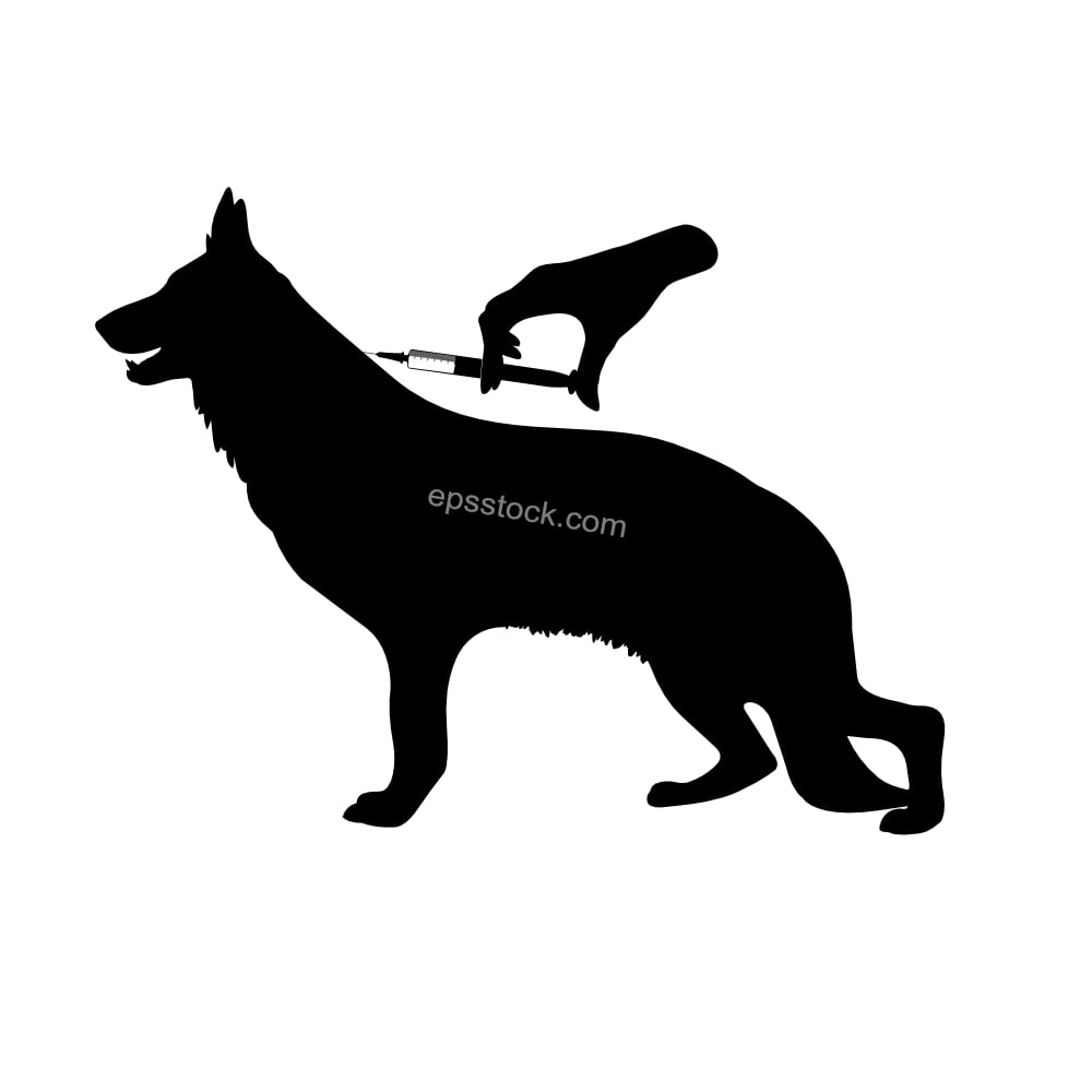 Animal injection symbol