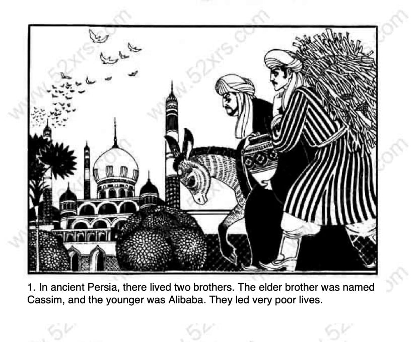 Alibaba and the Forty Thieves Page 1
