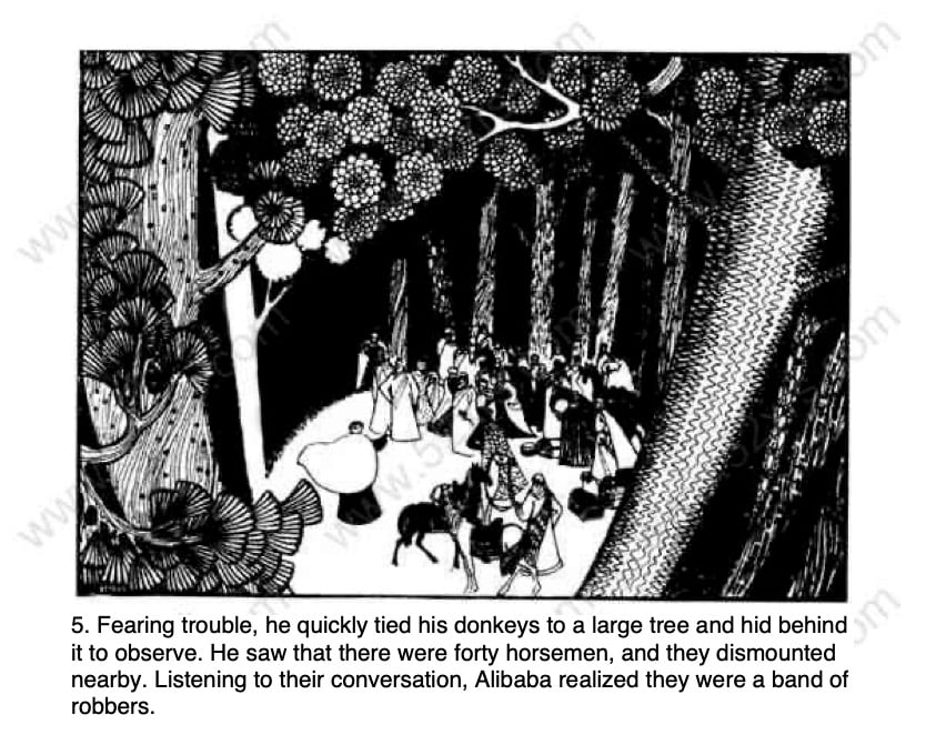 Alibaba and the Forty Thieves Page 5