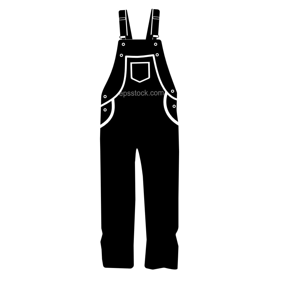 Overall workwear emblem