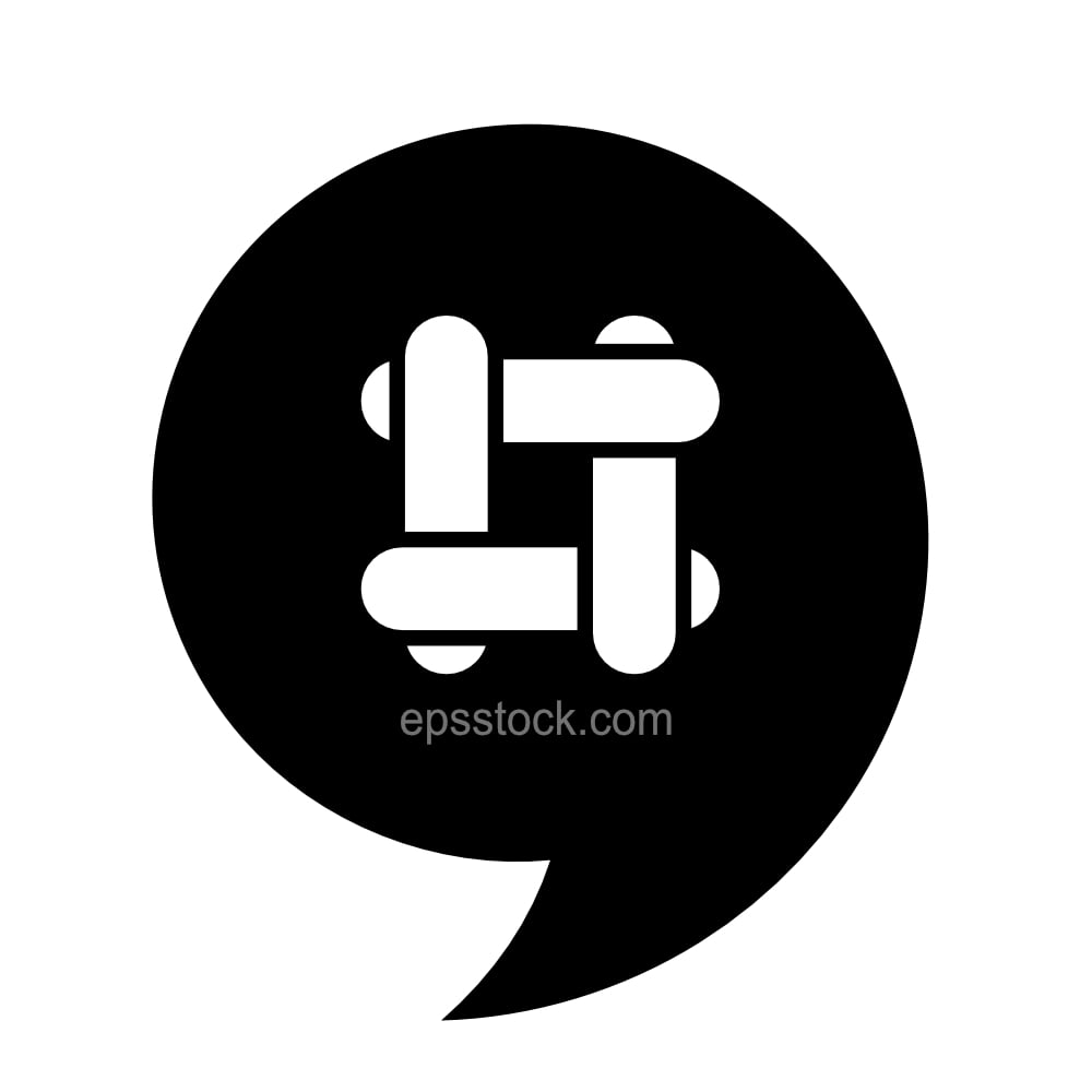 social media hashtag