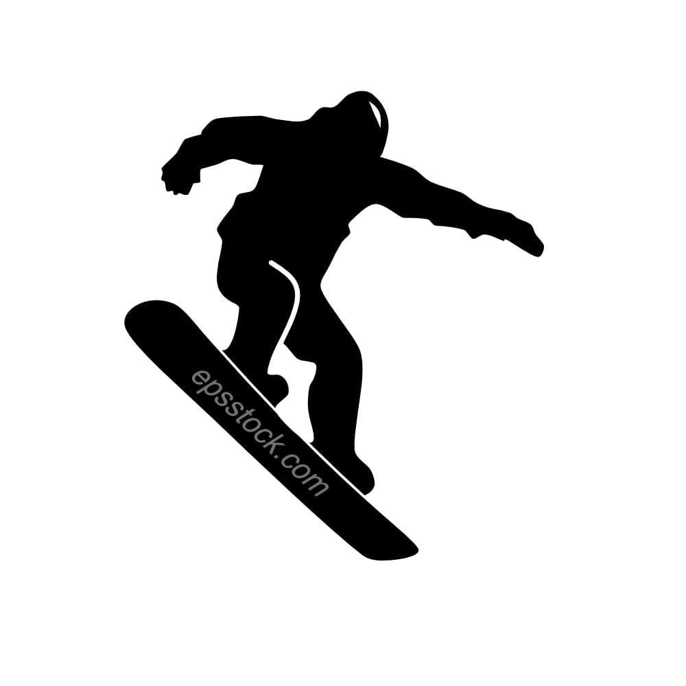 snowboarder jump