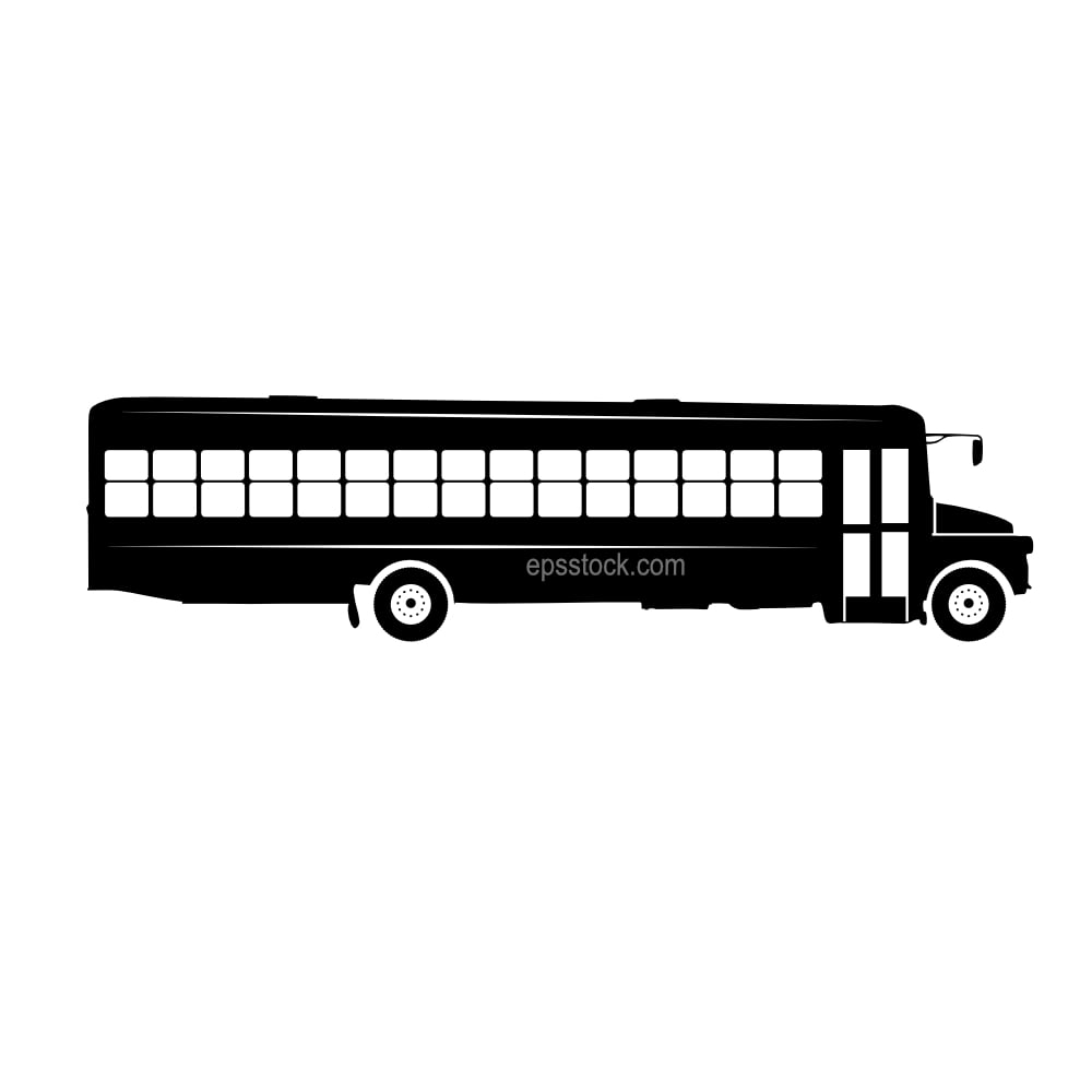 school bus profile