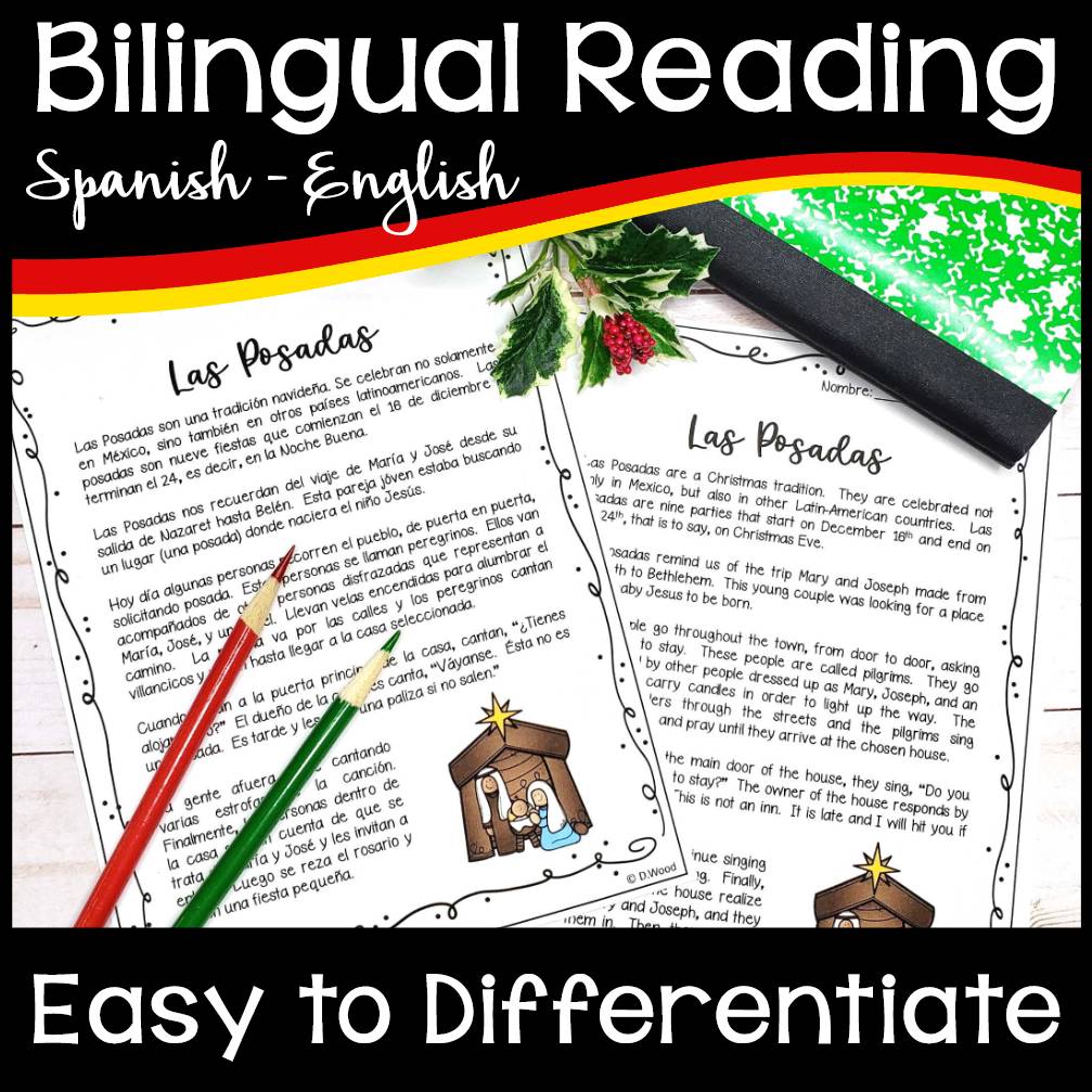Las Posadas Reading Comprehension - Spanish Christmas Activities - La Navidad