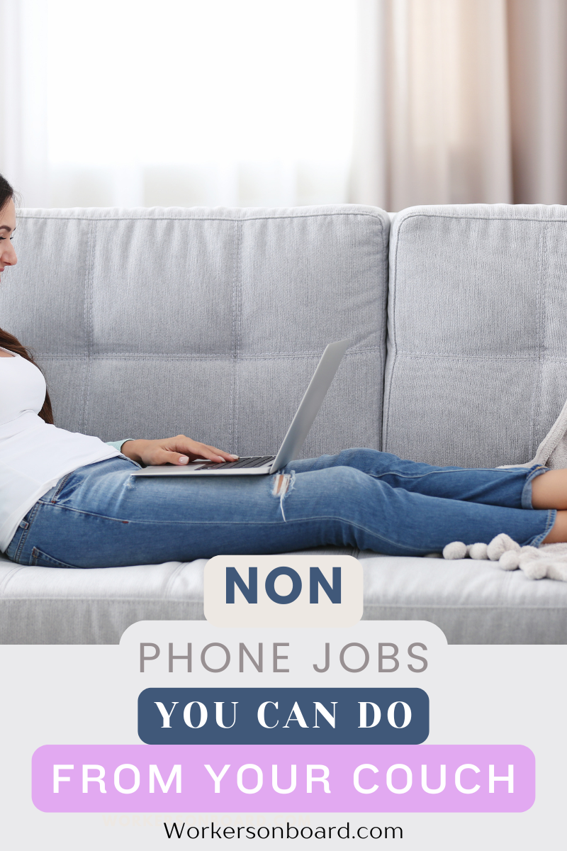 Non phone jobs you can do from your living room