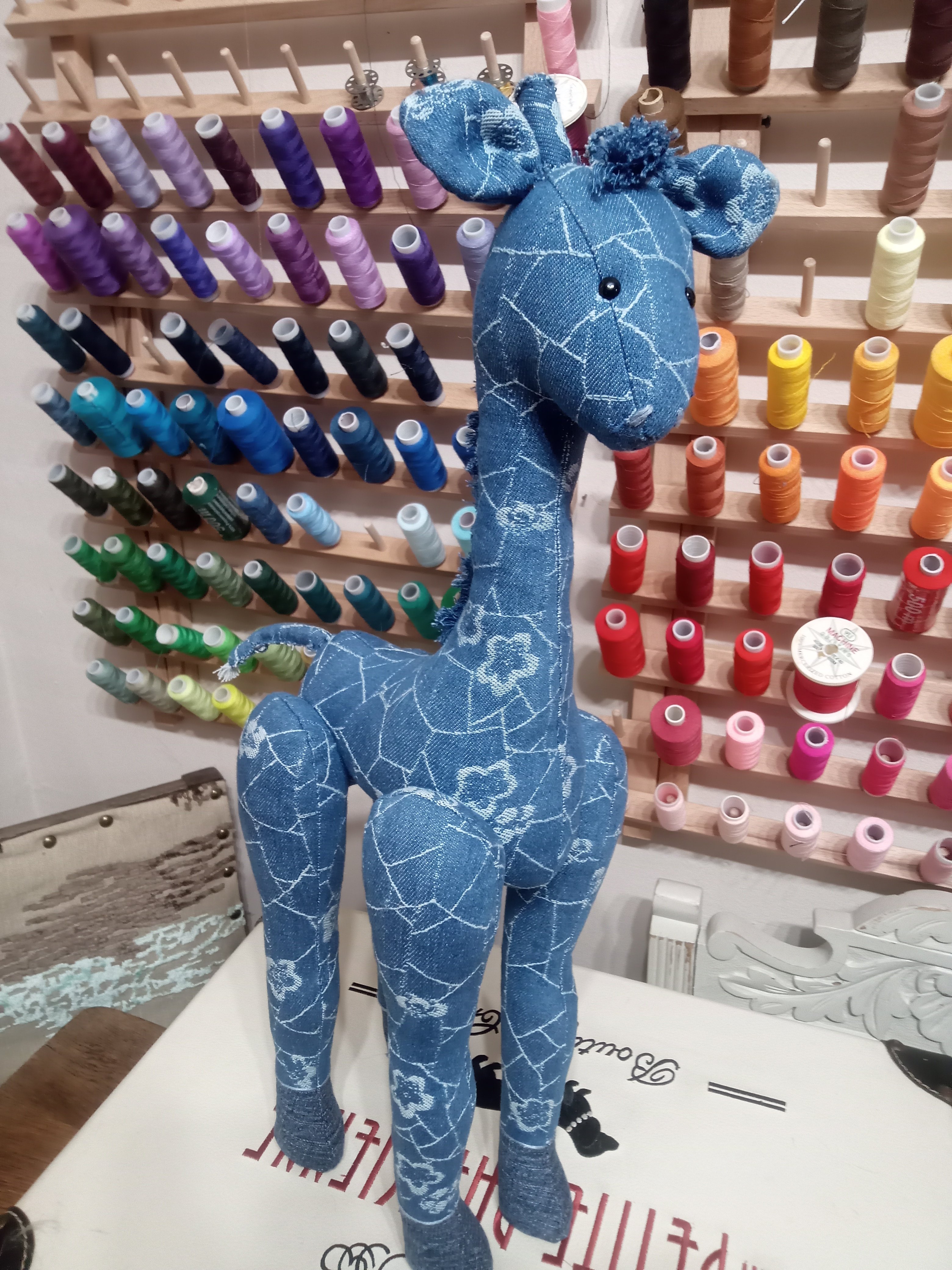 Giraffe sewing pattern " Gerba The Giraffe" by ChelsaBears Payhip