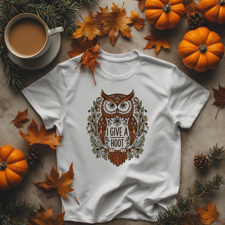 This barn owl nature graphic is perfect for t-shirts, mugs, stickers, posters, and outdoor-themed merchandise.