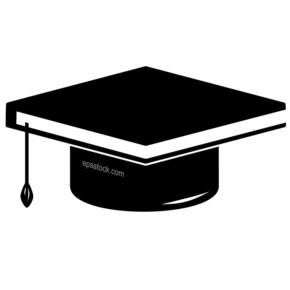 Graduation Cap Book Shape