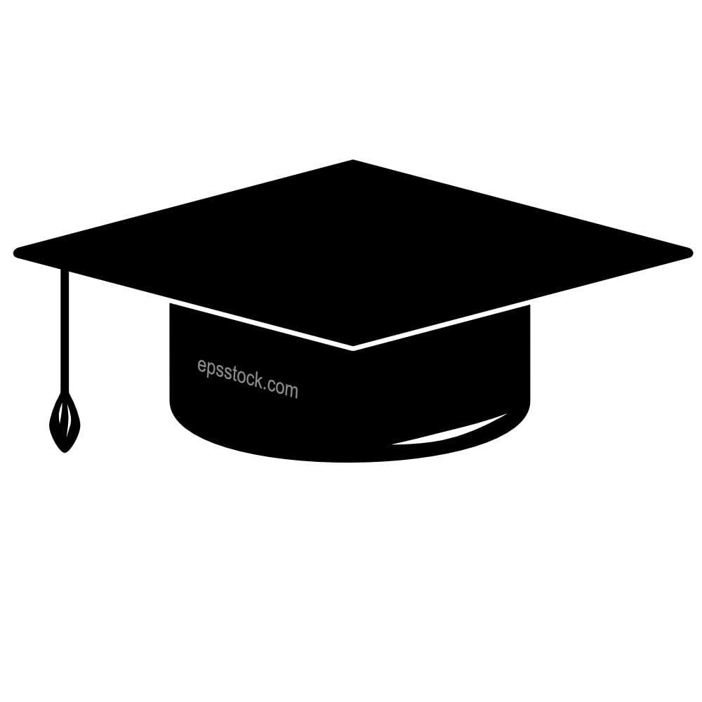 Graduation cap logo
