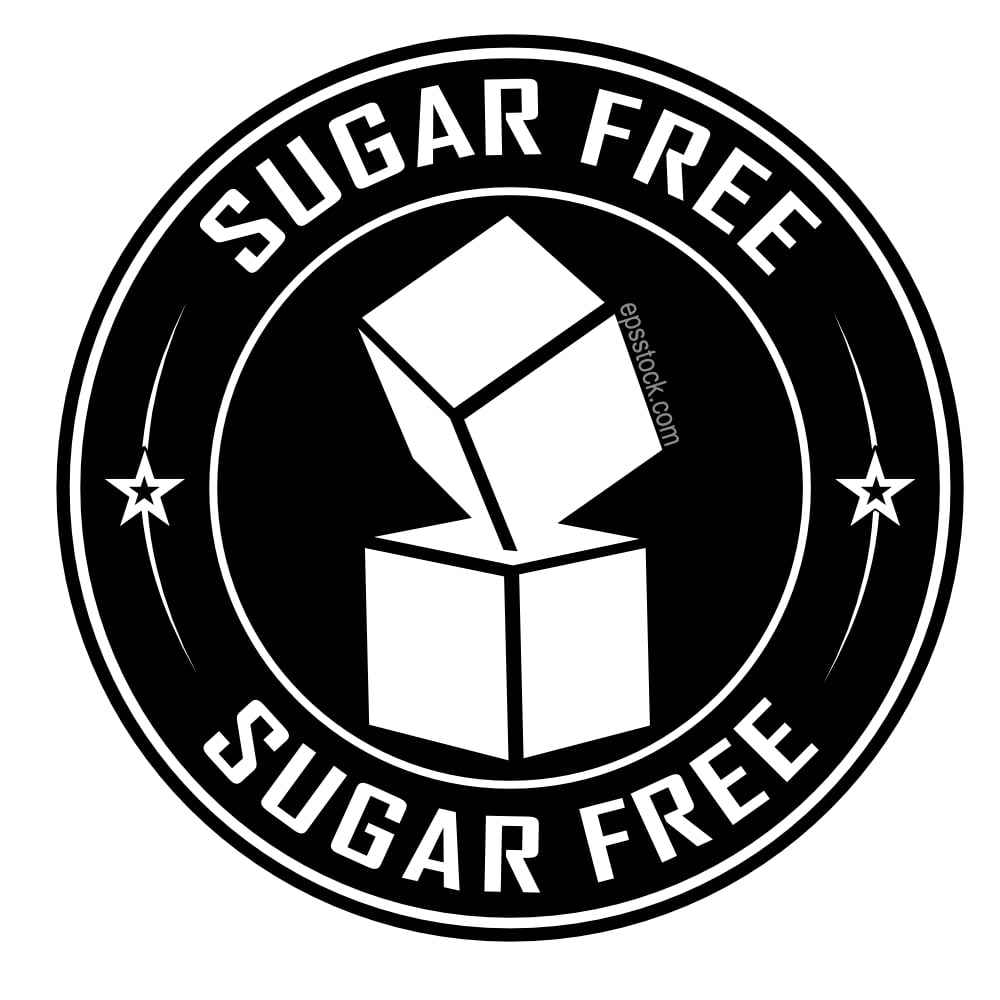 Sugar free stamp