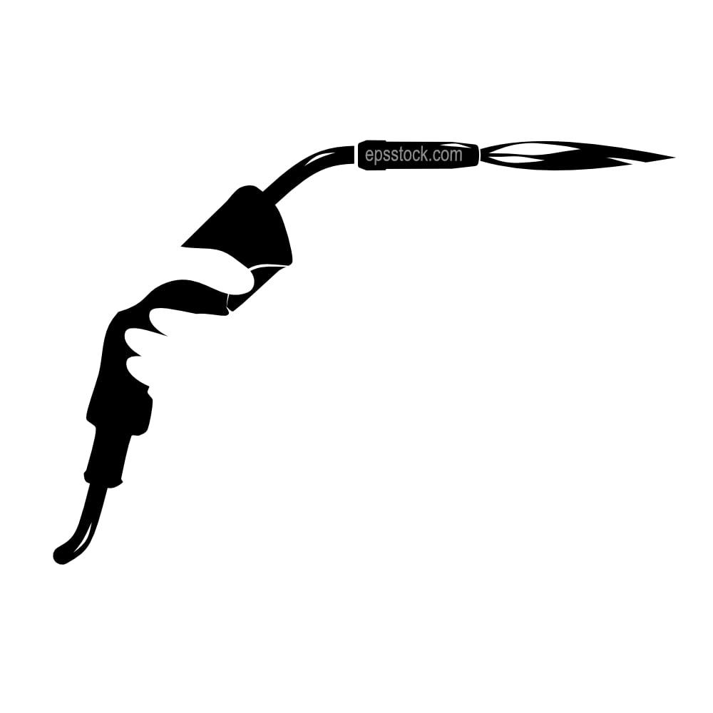 Welding Machine in hand