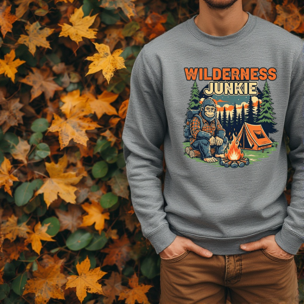 Retro Bigfoot T-Shirt Graphic