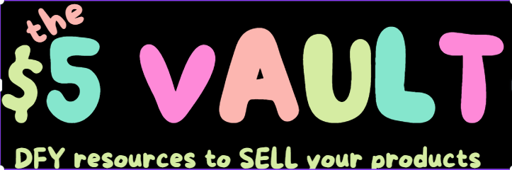 Vault DFY resources to Sell your products - Payhip