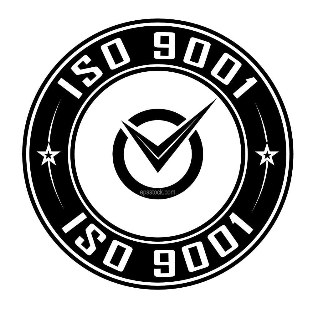 ISO 9001 stamp