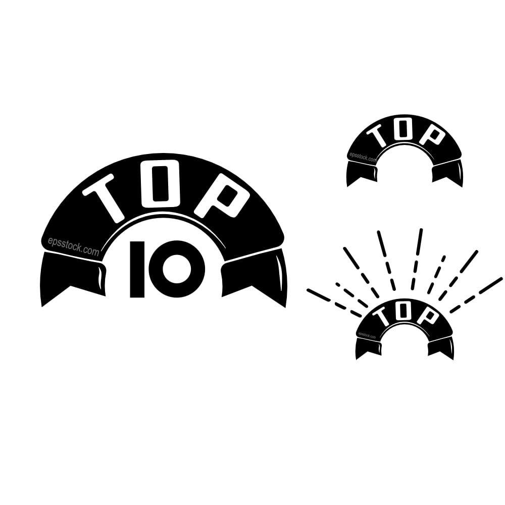 Top ten emblem