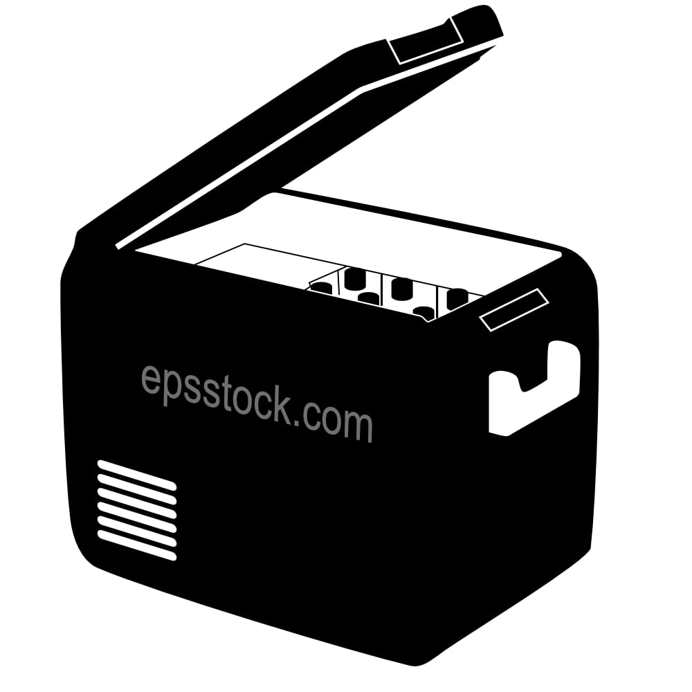 Portable electric cooler