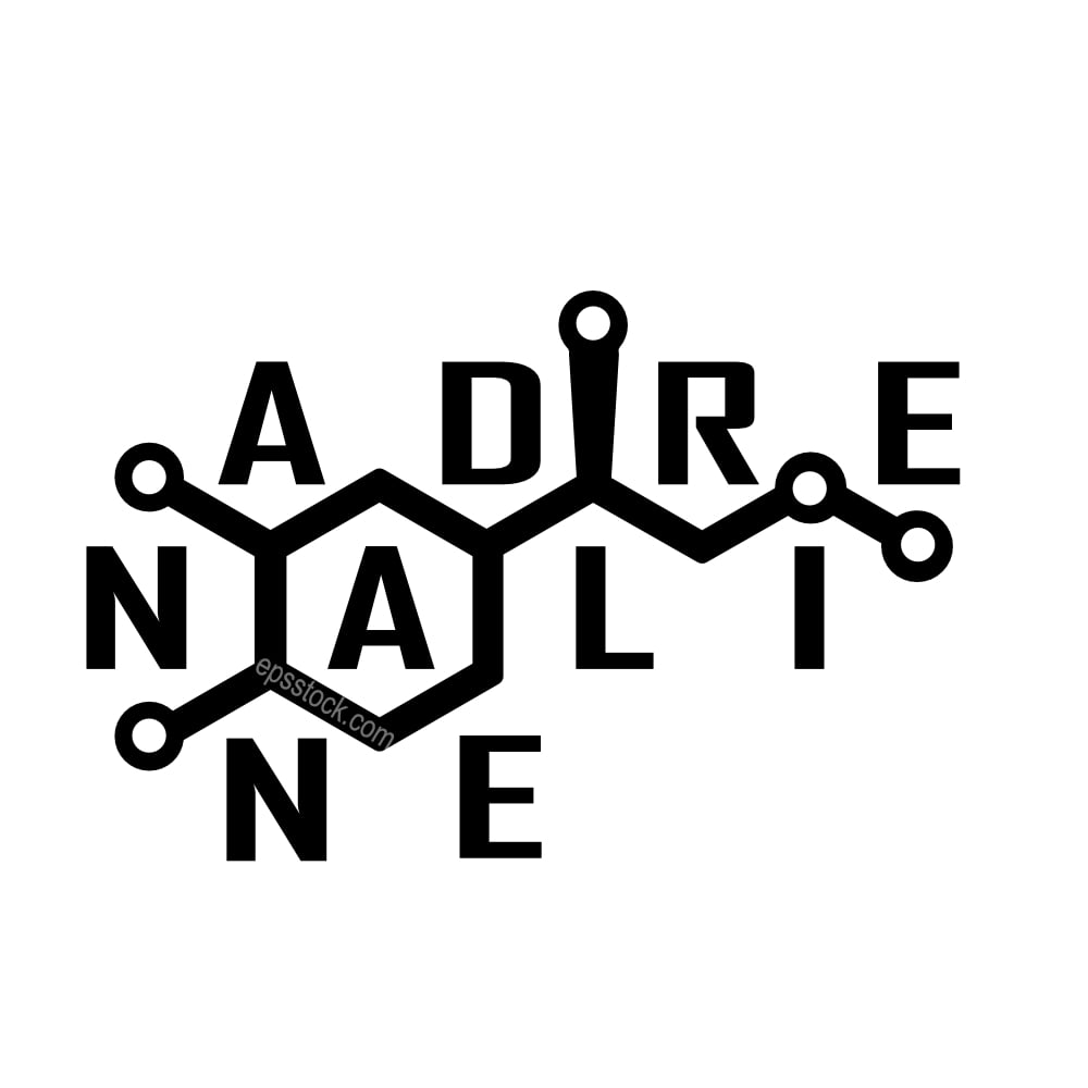 adrenaline lettering