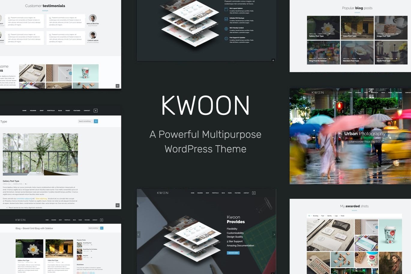 Kwoon – Multipurpose Responsive WordPress Theme - Payhip