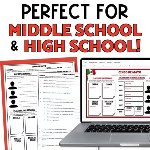 Cinco de Mayo Digital Activities Virtual Field Trip Webquest Mexico Lesson Plan