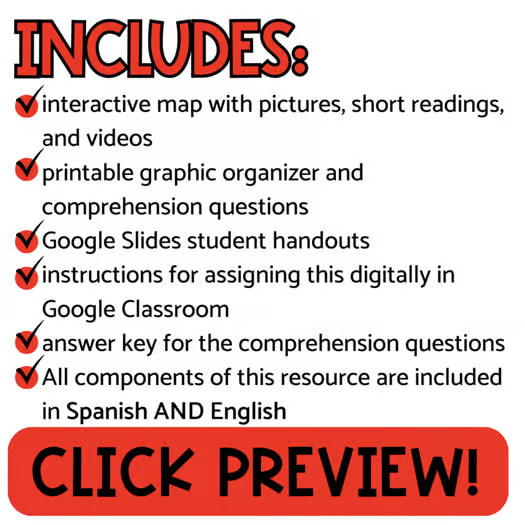 Cinco de Mayo Digital Activities Virtual Field Trip Webquest Mexico Lesson Plan