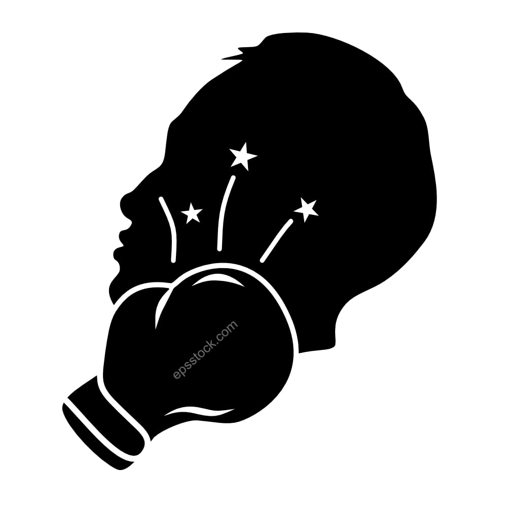 punch to the jaw in boxing