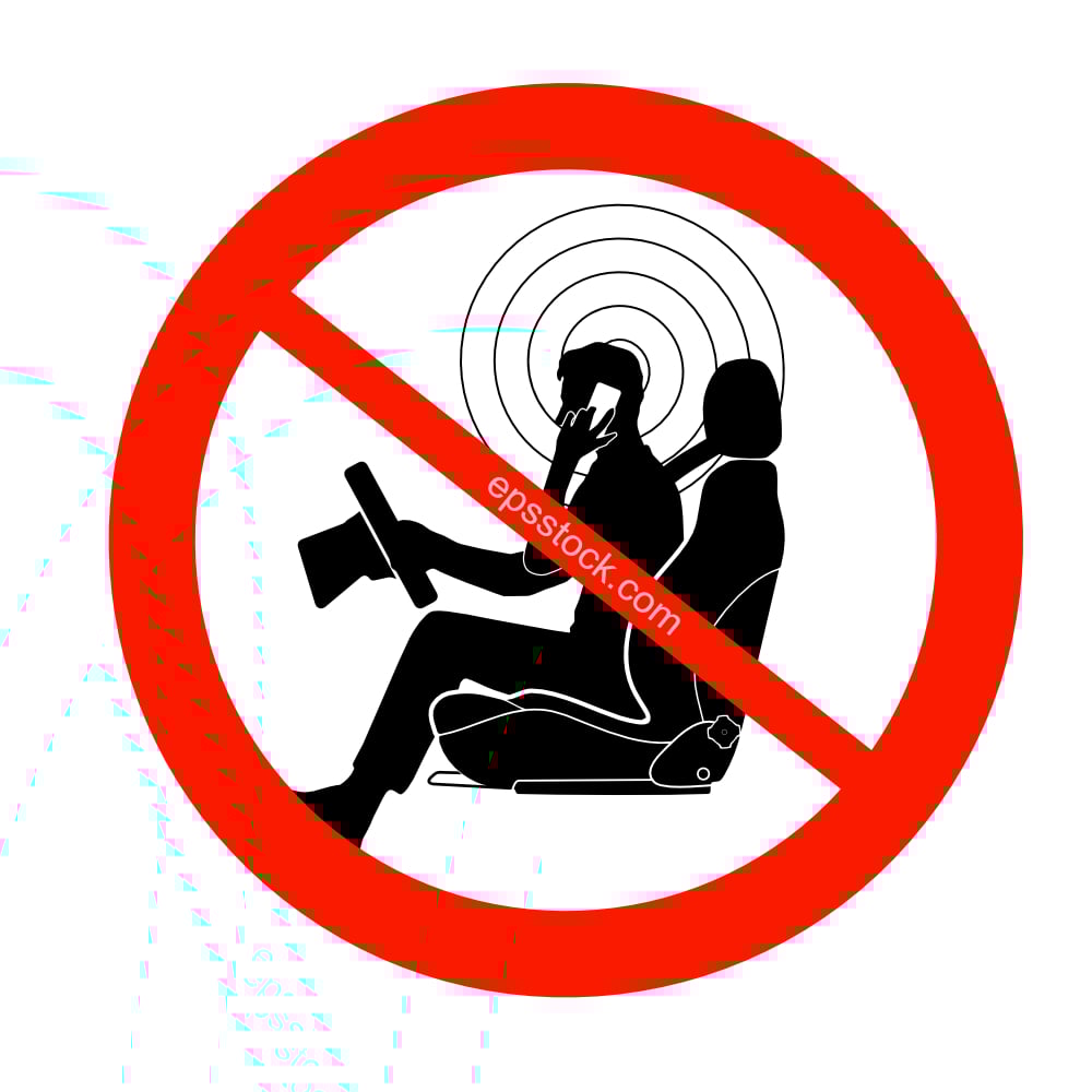 do not talk on phone while driving