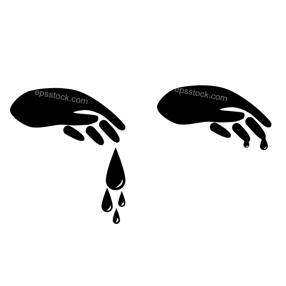 Blood flow from hand