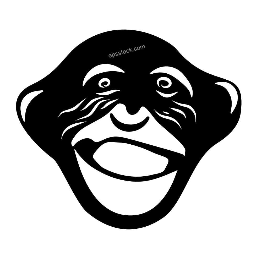 chimpanzee smile