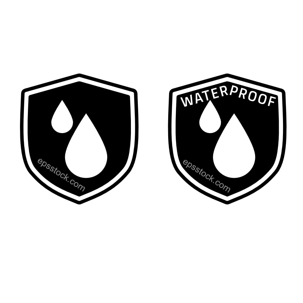 Waterproof emblem