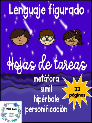 Lenguaje figurado (metáfora, símil, personificación e hipérbole)