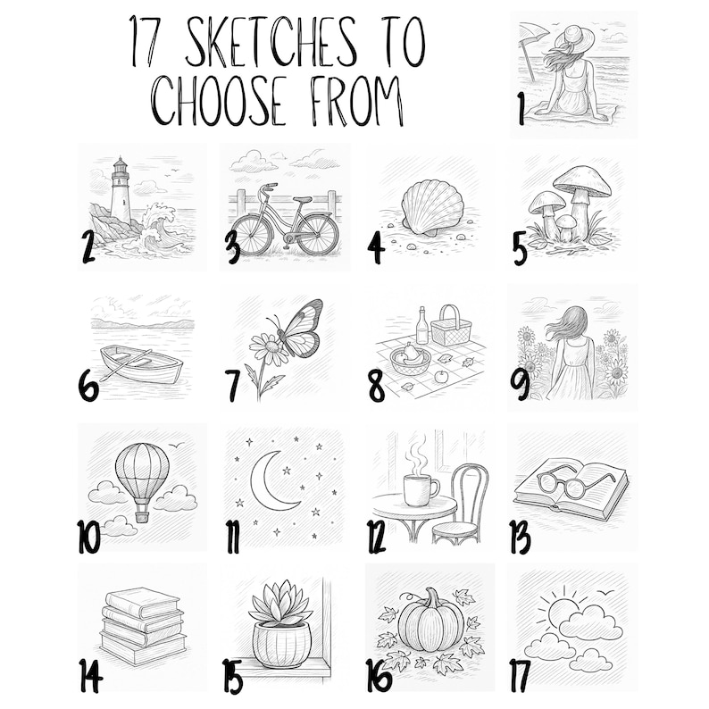 Mini ACEO art card printed on white matte cardstock featuring black-and-white sketch by ChudyjArt