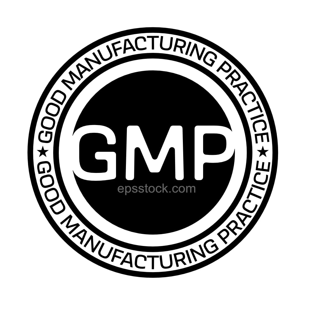 GMP Good Manufacturing Practice stamp