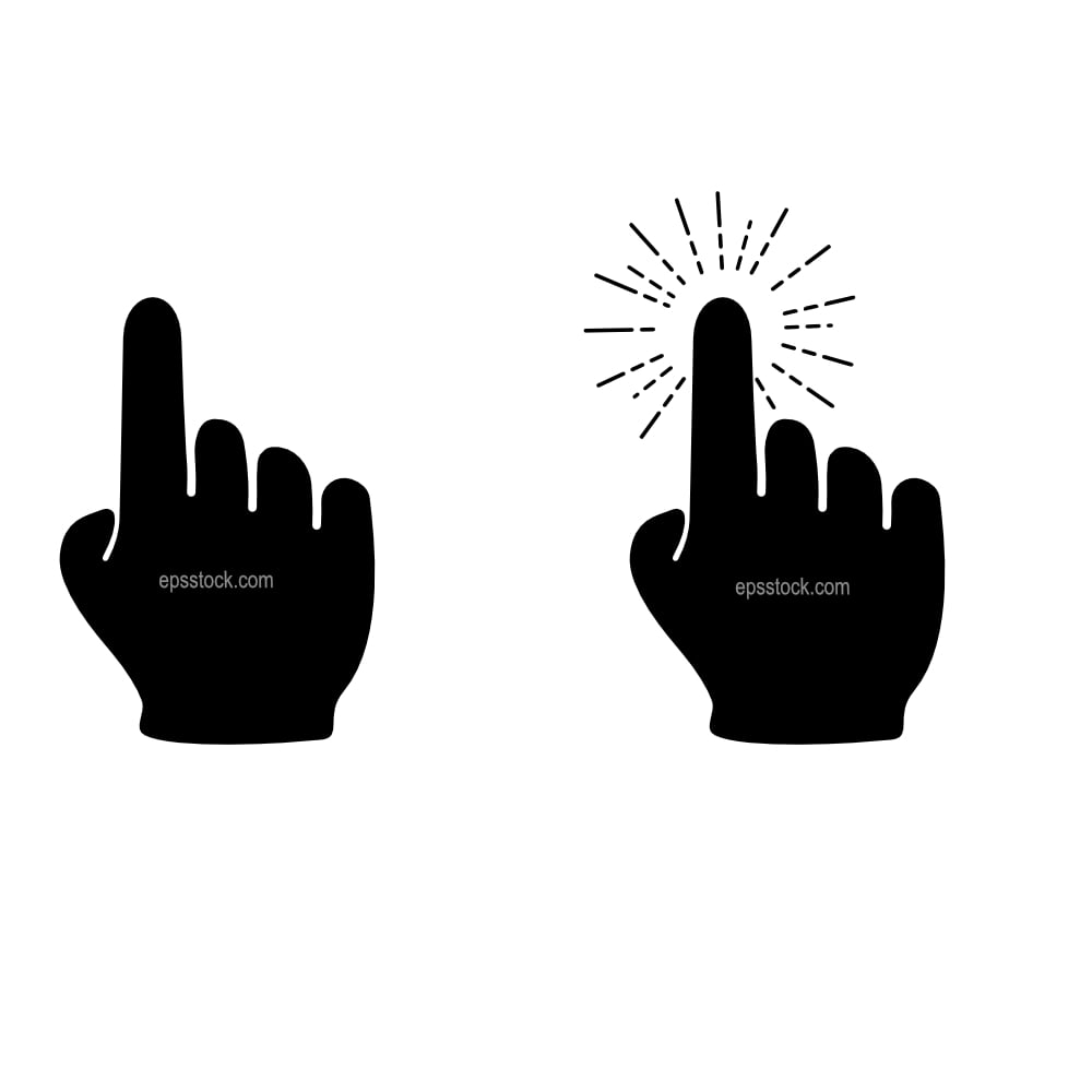 finger cursor