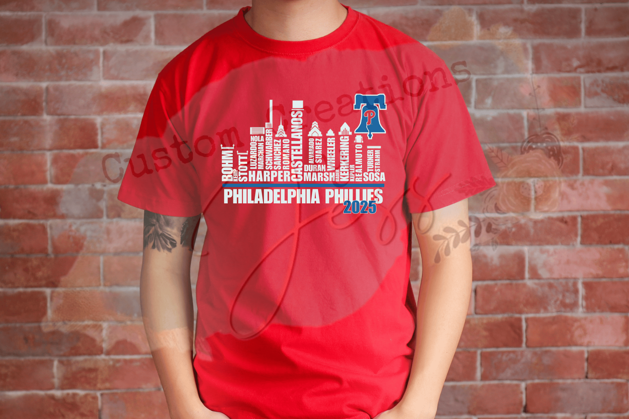 Philadelphia Baseball Player Skyline - Payhip