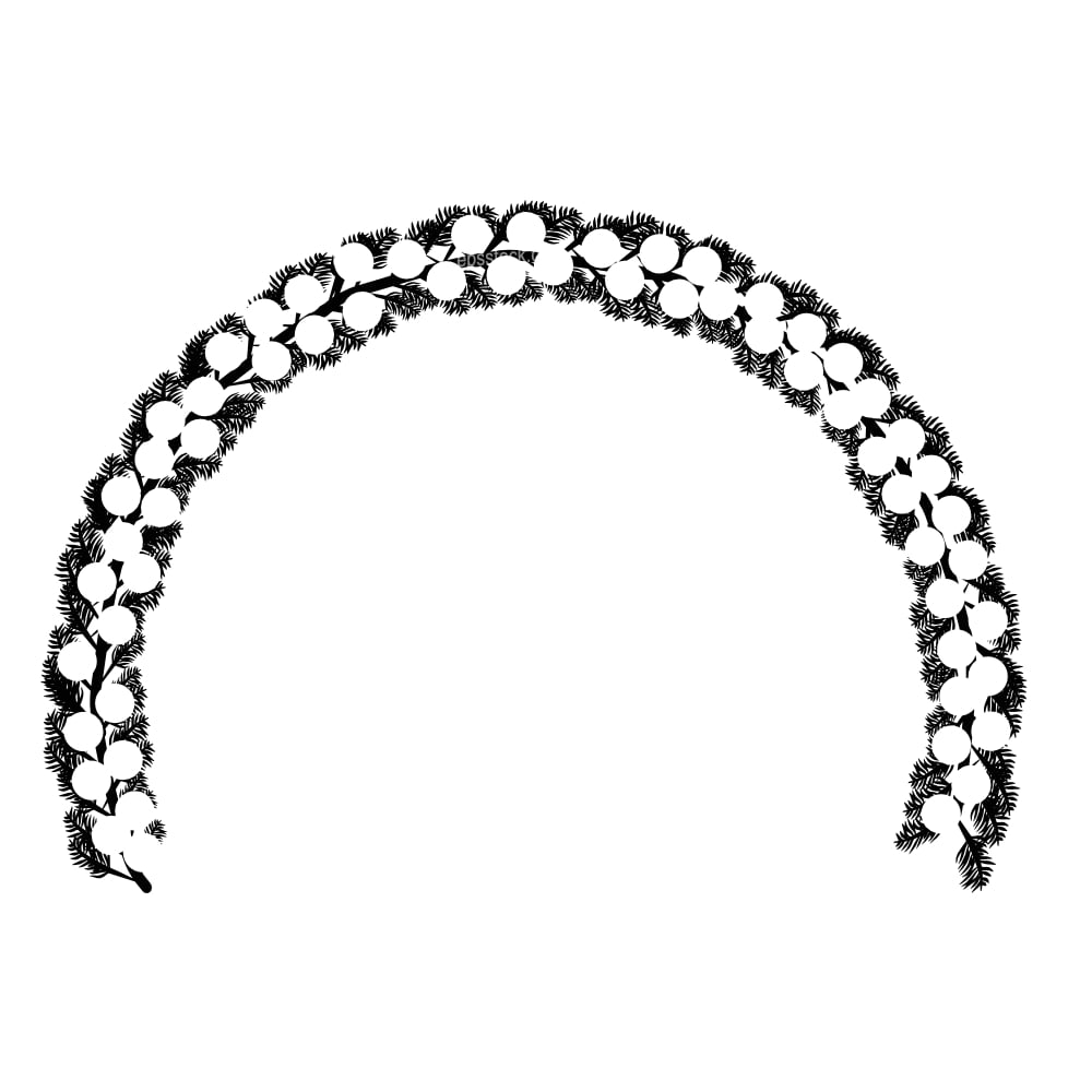 Artificial Christmas Garland