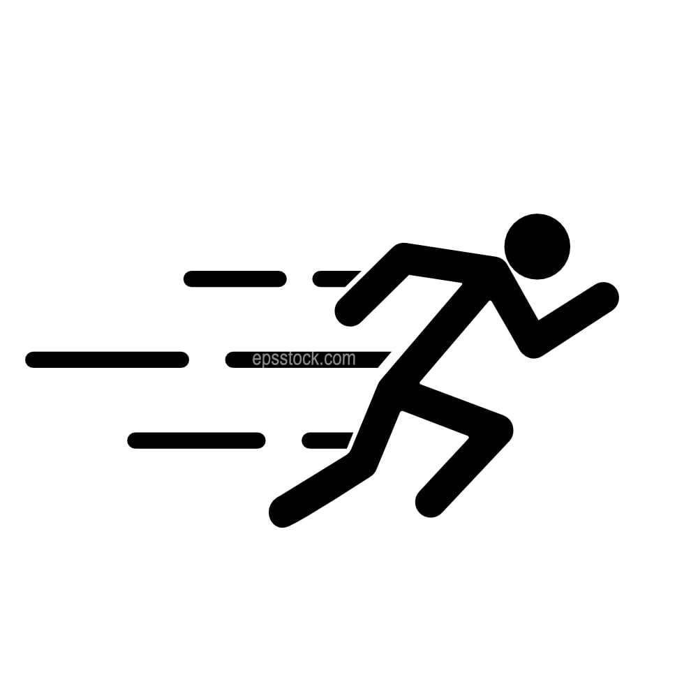 running man symbol