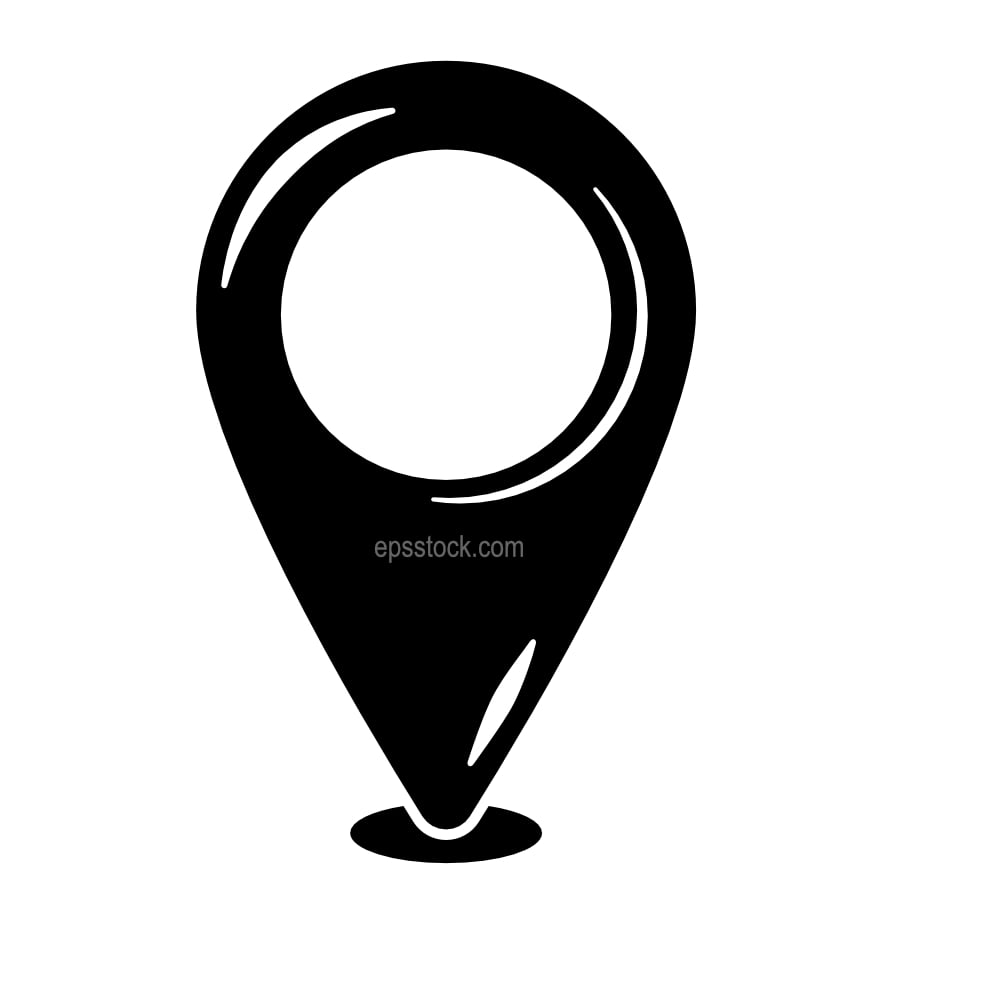 location pin sign