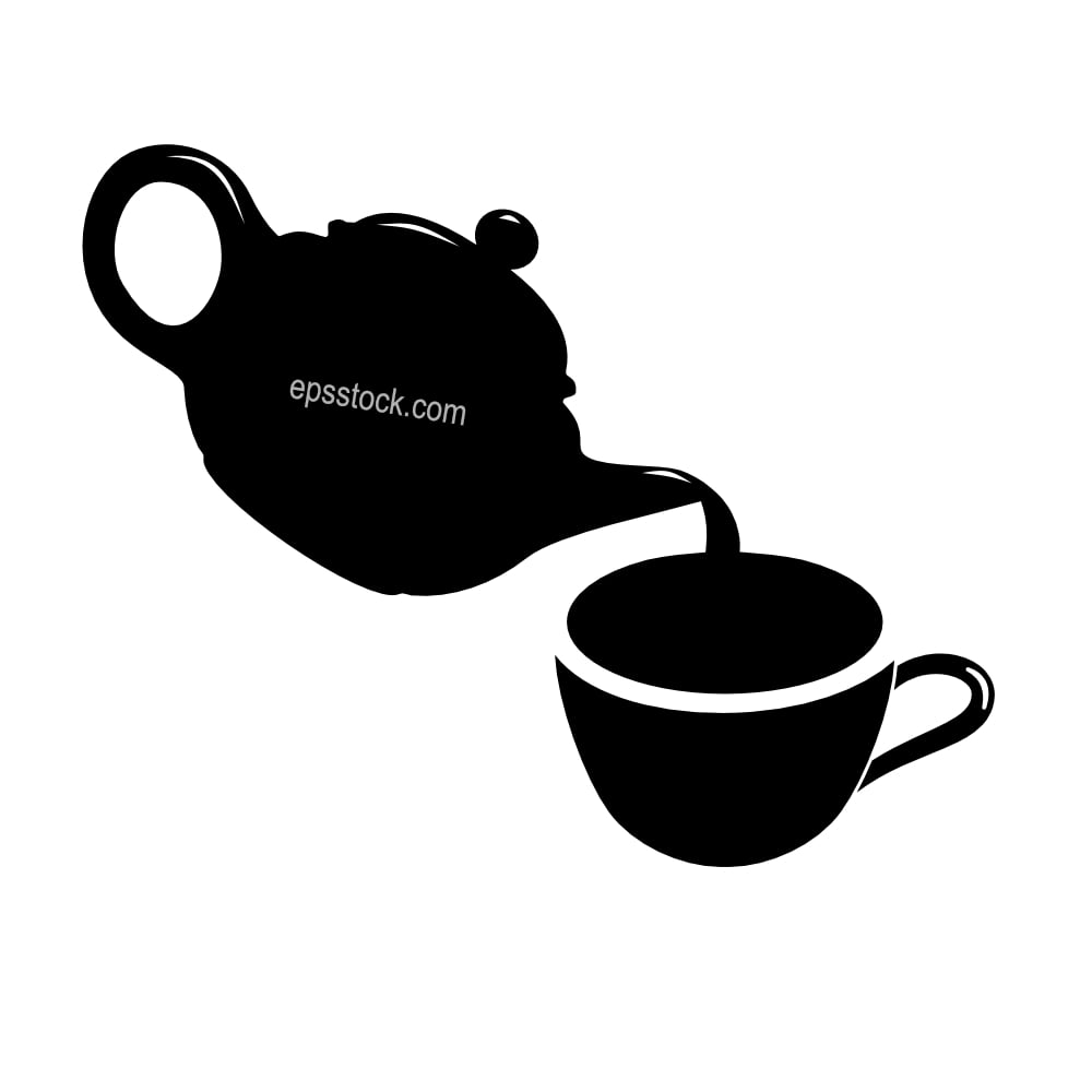 cup of tea and Teapot