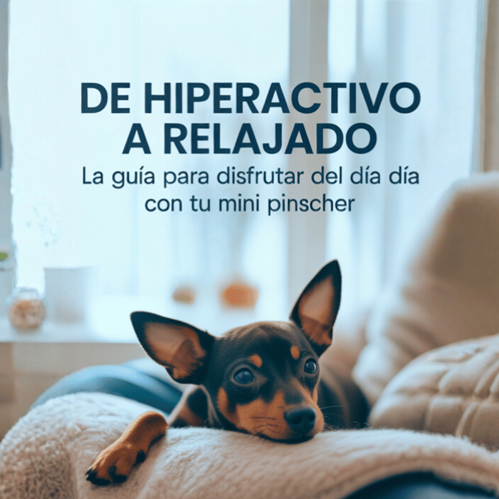 pinscher miniatura de hiperactivo a relajado