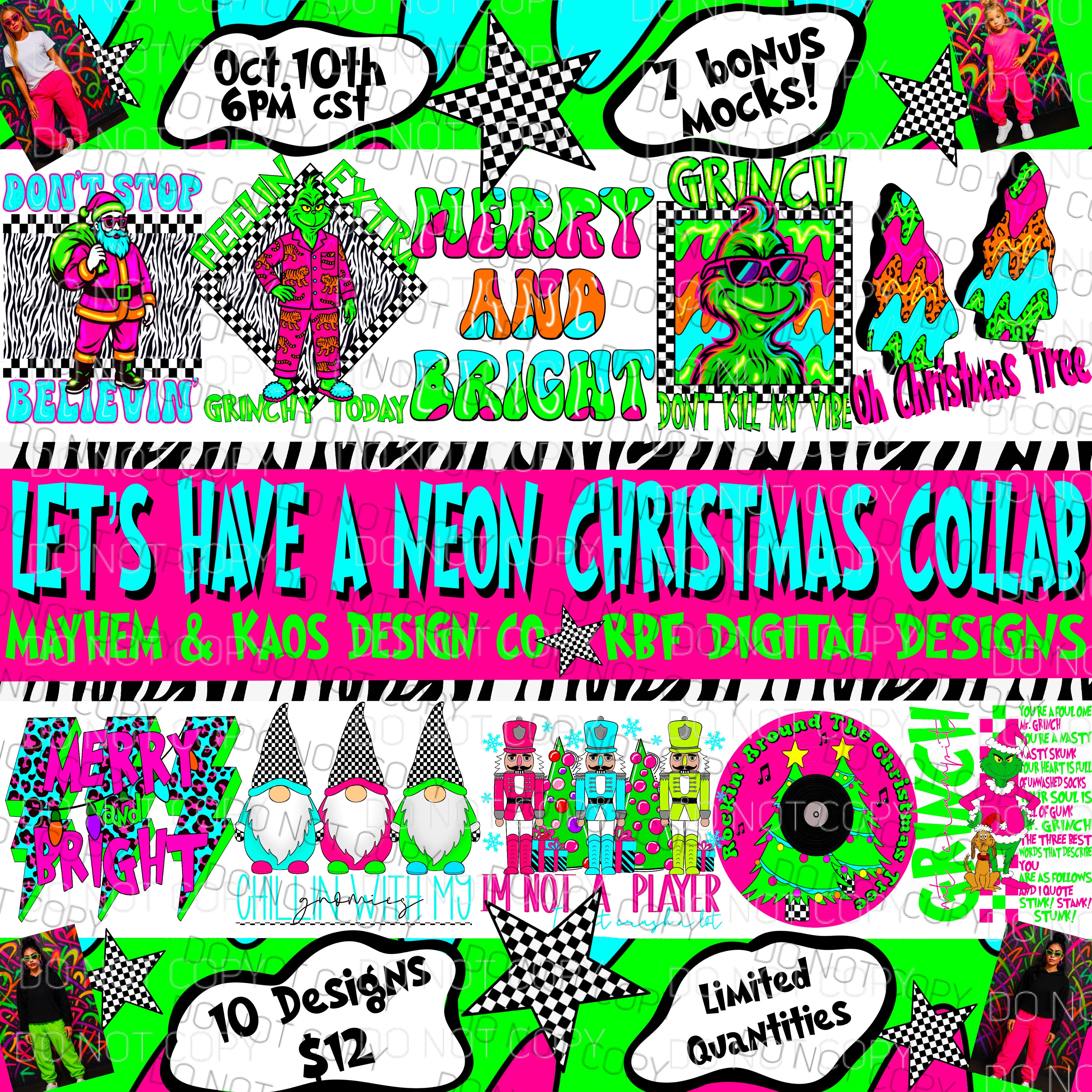 Let’s have a neon Christmas collab - Payhip
