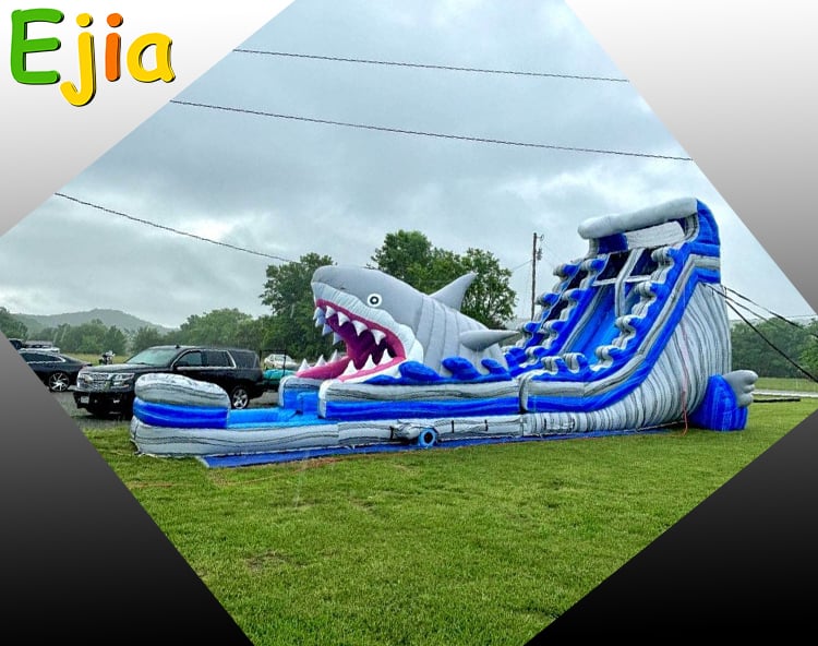 Explore top-rated commercial water slides at Ejia Inflatables. We supply durable, high-quality inflatable water slides and obstacle courses for parties, events, and rental businesses. Built to last. Shop EjiaInflatables.com.