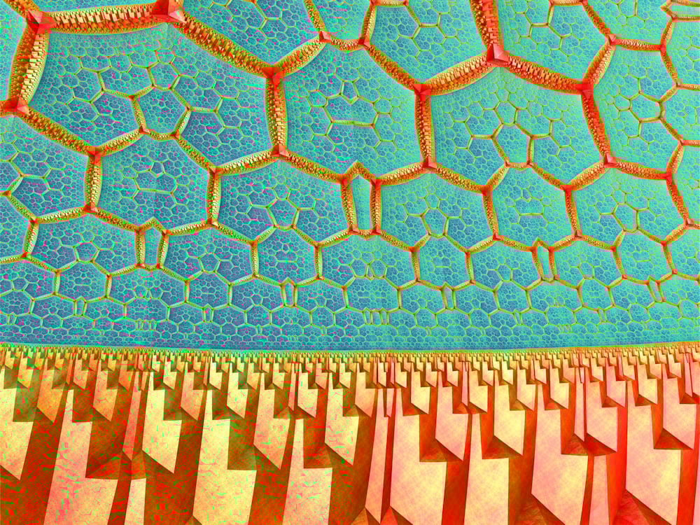 Generative Digital Art, Software Generated 3D Fractal Art