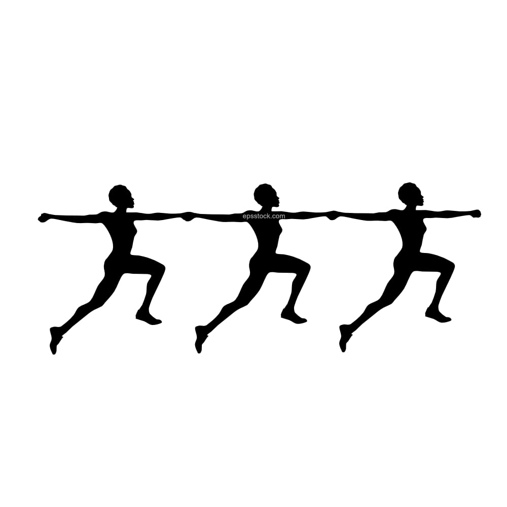 women running together